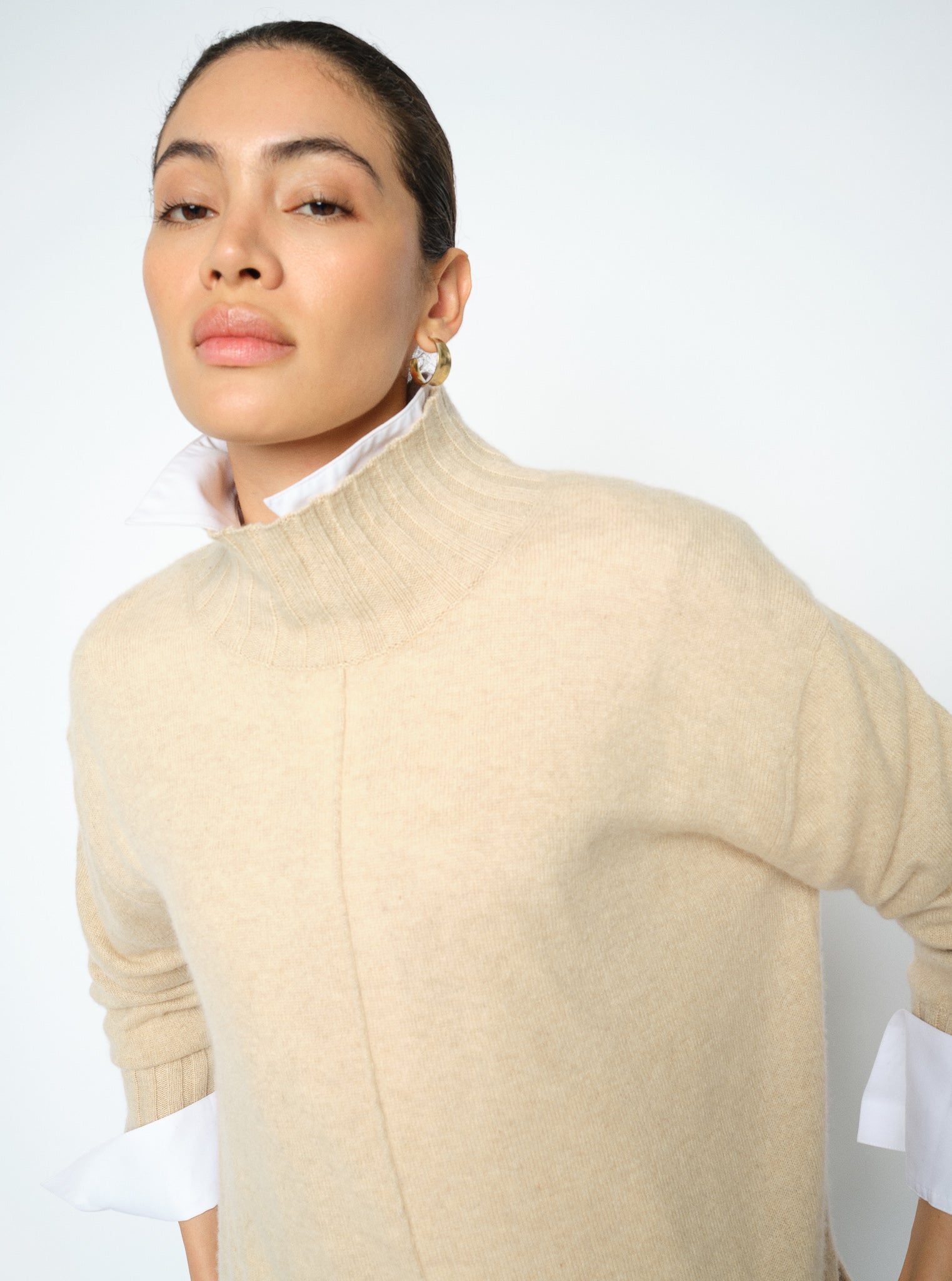 Modelshot / Oxford Tan / Detail